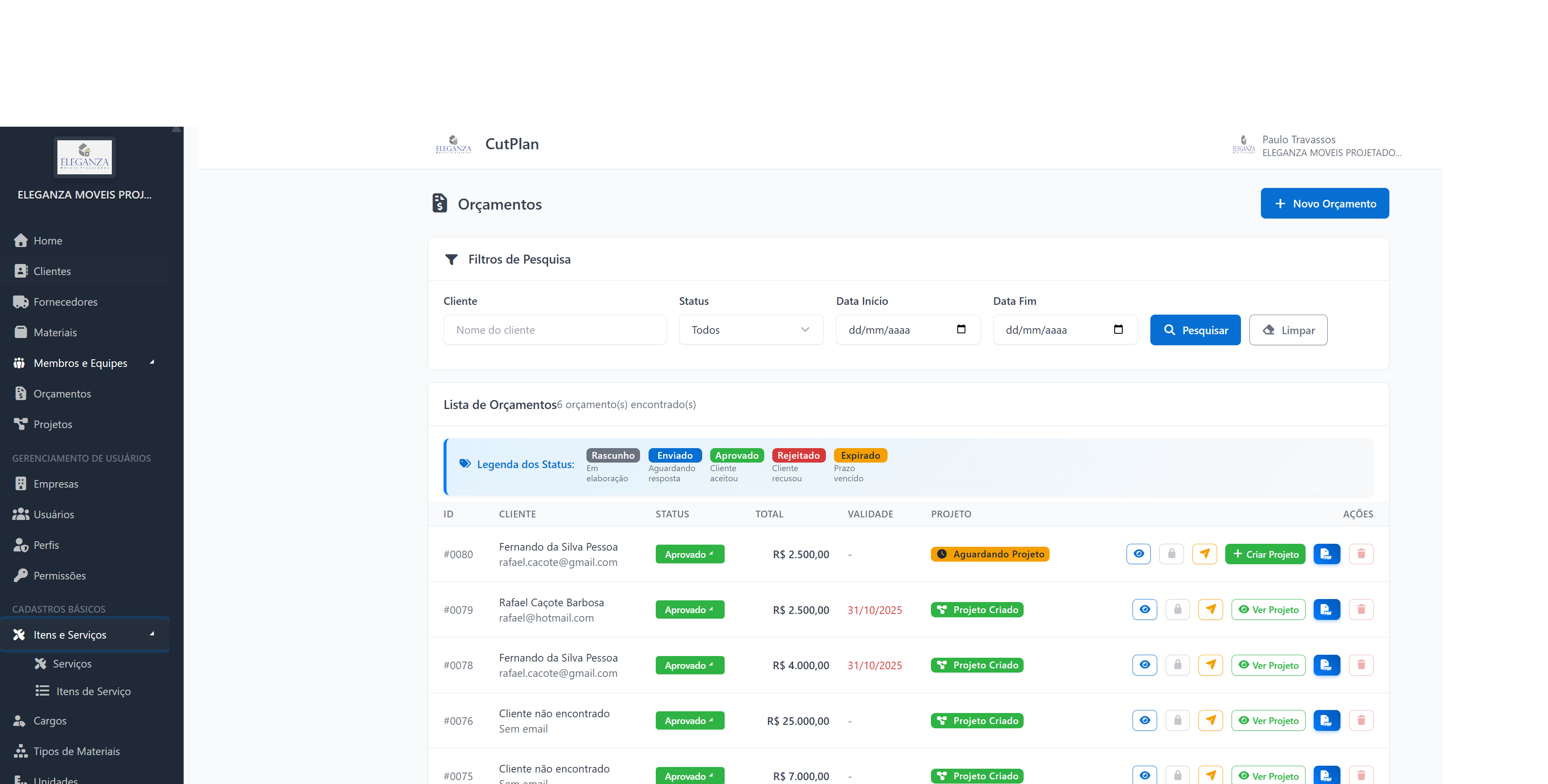 CutPlan gestão de marcenaria - Imagem 2
