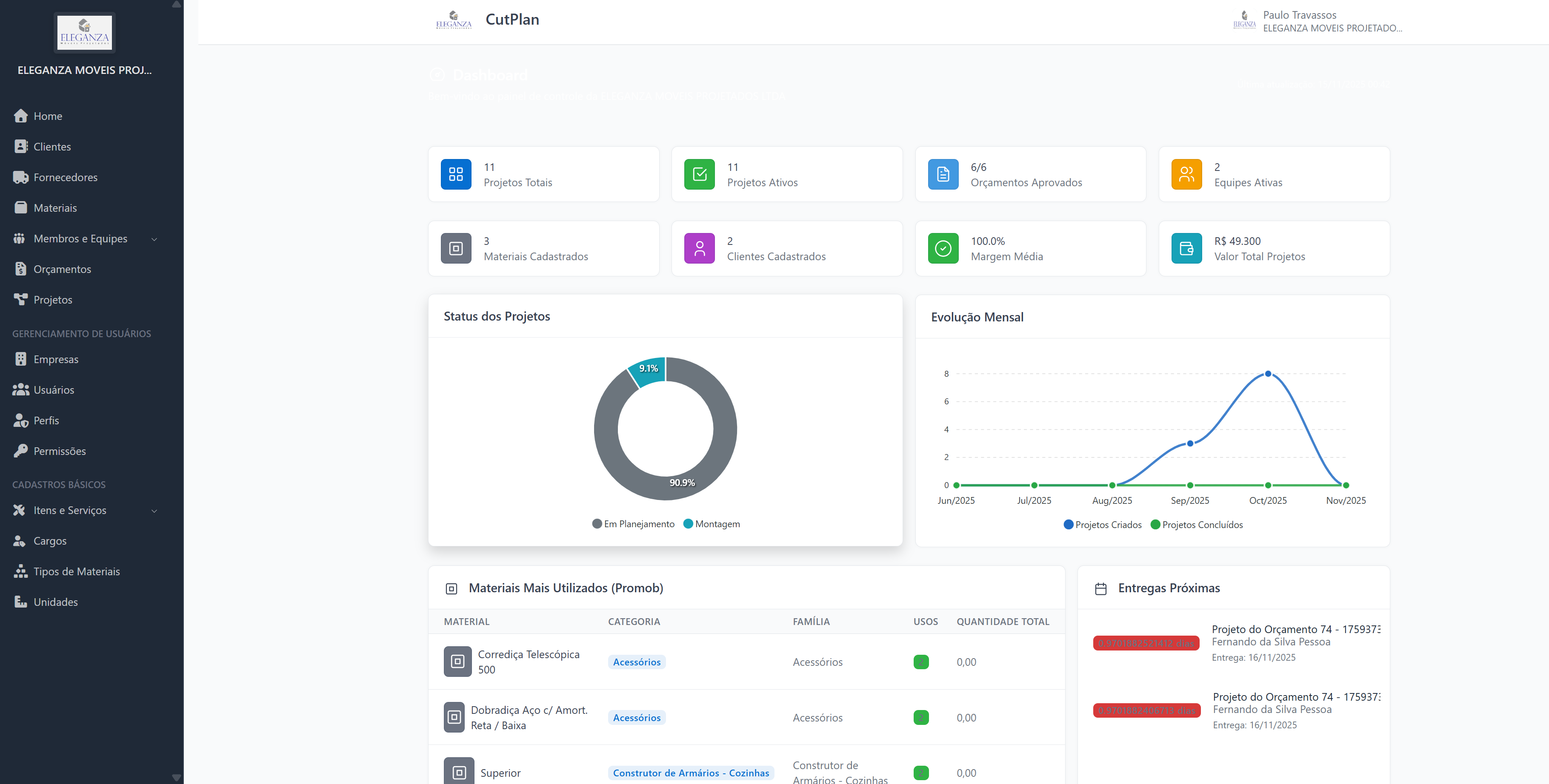 CutPlan gestão de marcenaria - Imagem 1